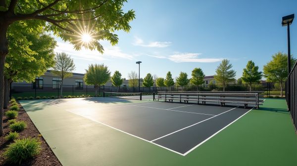 Comment réaliser un terrain de pickleball adapté à vos besoins